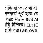 bet meaning in bengali